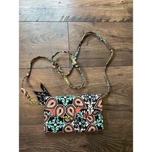 Vera Bradley Sierra Crossbody Little Hipster Wallet Front Purse